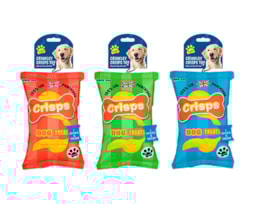 Wholesale Crinkley Crisps Dog Toy