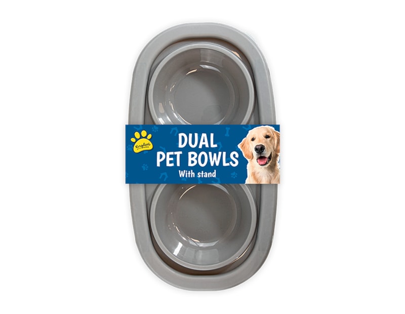 Wholesale Dual Pet Bowl With Stand Wholesale Dual Pet Bowl With Stand