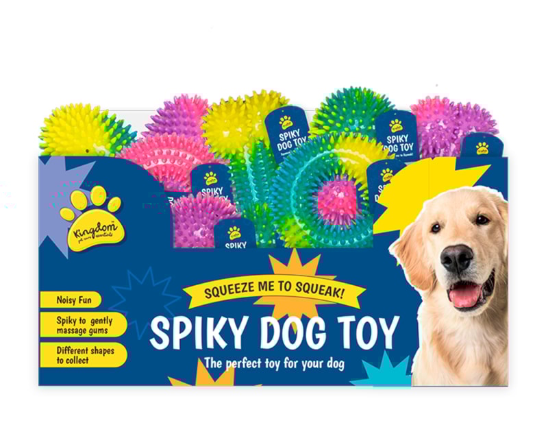 Wholesale Spikey Assorted Dog Toys CDU