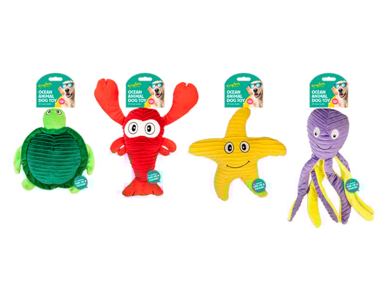 Wholesale Ocean Animal Plush Dog Toy