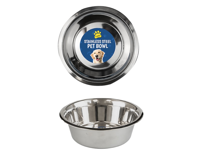 Wholesale Stainless Steel Pet Bowl 21cm Wholesale Stainless Steel Pet Bowl 21cm