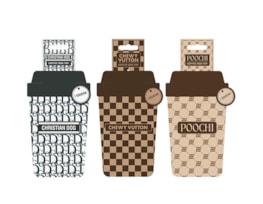 Wholesale Luxury Squeaky Coffee Dog Toy