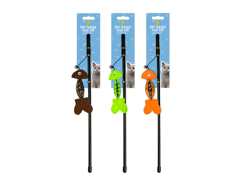 Wholesale Cat Teaser Fish Toy Wholesale Cat Teaser Fish Toy