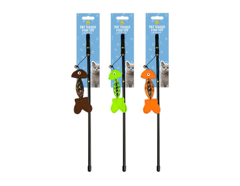 Wholesale Cat Teaser Fish Toy Wholesale Cat Teaser Fish Toy