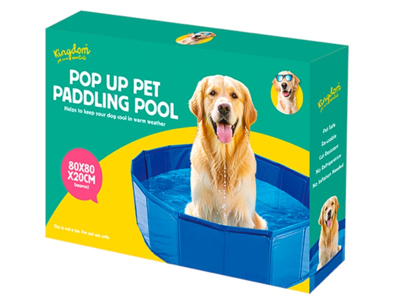 Wholesale Pet Paddling Pool 80cm x 21cm Wholesale Pet Paddling Pool 80cm x 21cm