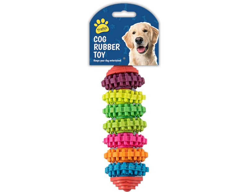 Cog Rubber Dog Toy Cog Rubber Dog Toy