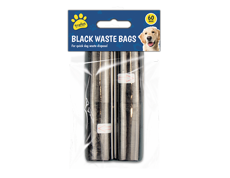 Wholesale Black Dog Poo Bags 60pk Wholesale Black Dog Poo Bags 60pk