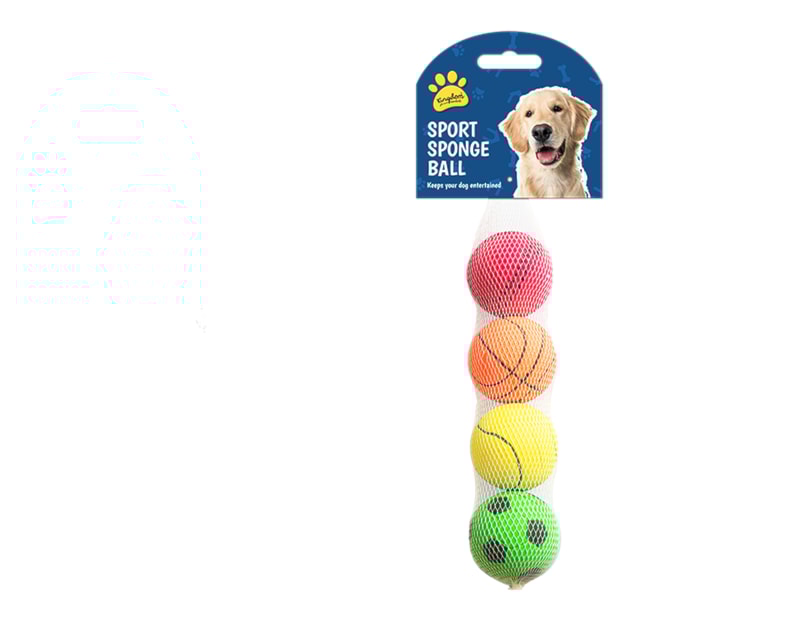 Wholesale Sport Sponge Ball 4 Pack Wholesale Sport Sponge Ball 4 Pack