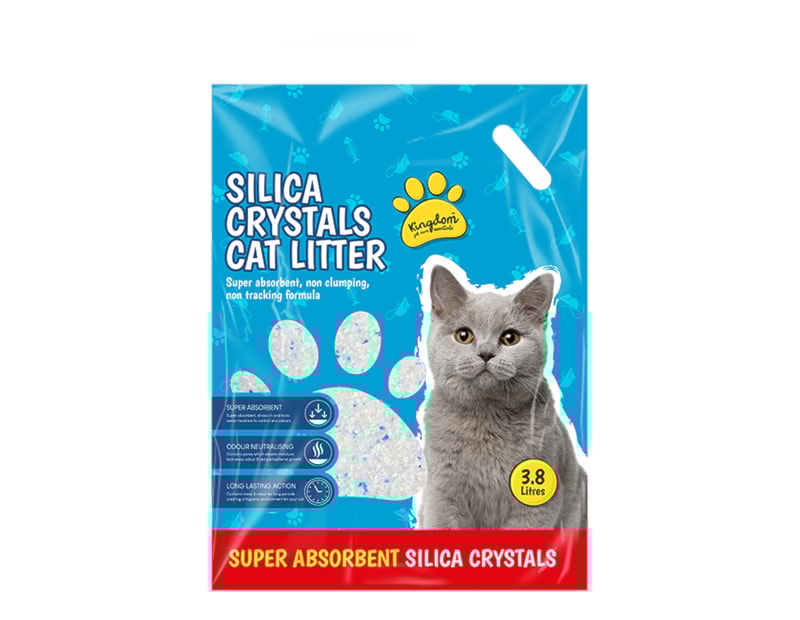 Wholesale Silica Crystals Cat Litter 3.8L Wholesale Silica Crystals Cat Litter 3.8L