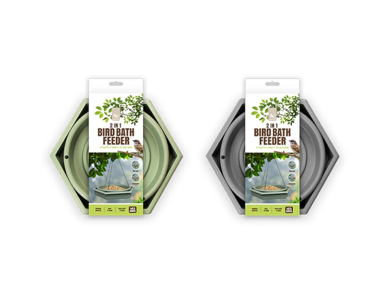 Wholesale 2-IN-1 Bird Bath & Feeder Wholesale 2-IN-1 Bird Bath & Feeder