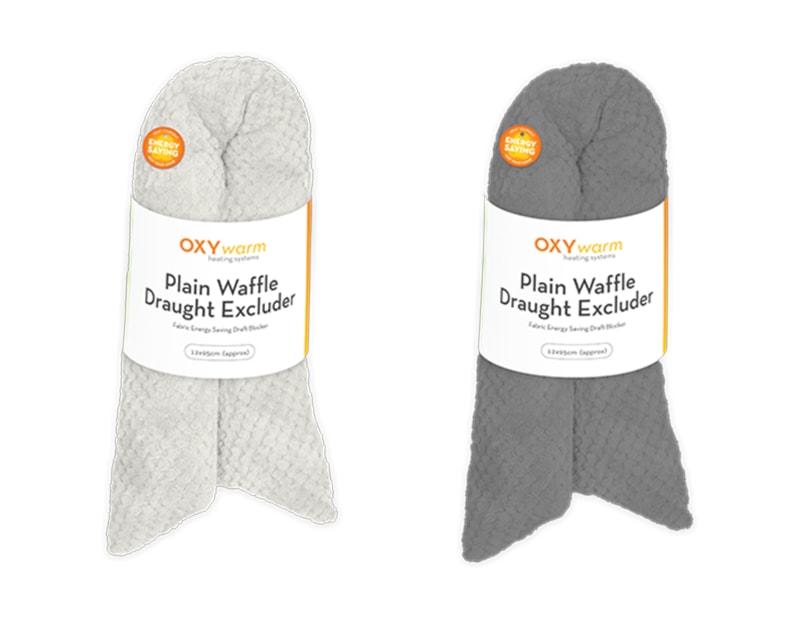 Wholesale Plain Waffle Draught Excluder 12x95cm Wholesale Plain Waffle Draught Excluder 12x95cm