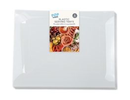 Wholesale Plastic Serving Trays 4pk Wholesale Plastic Serving Trays 4pk