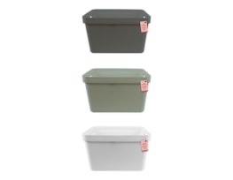 Wholesale Plastic Storage Box With Handles 19L Wholesale Plastic Storage Box With Handles 19L