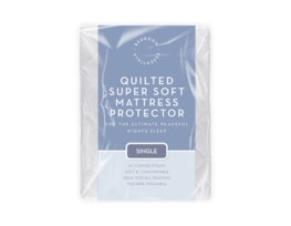 Wholesale Quilted Super Soft Mattress Protector - Single Wholesale Quilted Super Soft Mattress Protector - Single