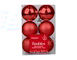 Wholesale Red Assorted Baubles | Bulk Buy Christmas Decorations Wholesale Red Assorted Baubles | Bulk Buy Christmas Decorations