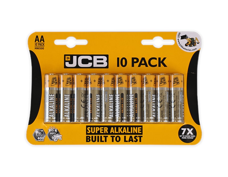 Wholesale JCB LR6/AA BATTERIES SUPER ALK 10PK Wholesale JCB LR6/AA BATTERIES SUPER ALK 10PK