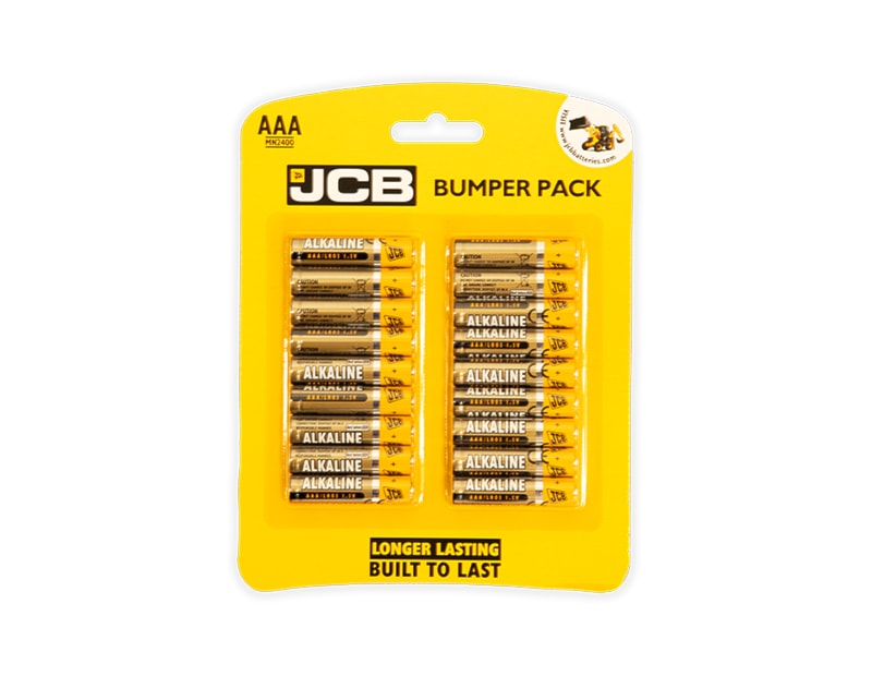 Wholesale JCB LR03/AAA BATTERIES ALKALINE 18PK Wholesale JCB LR03/AAA BATTERIES ALKALINE 18PK