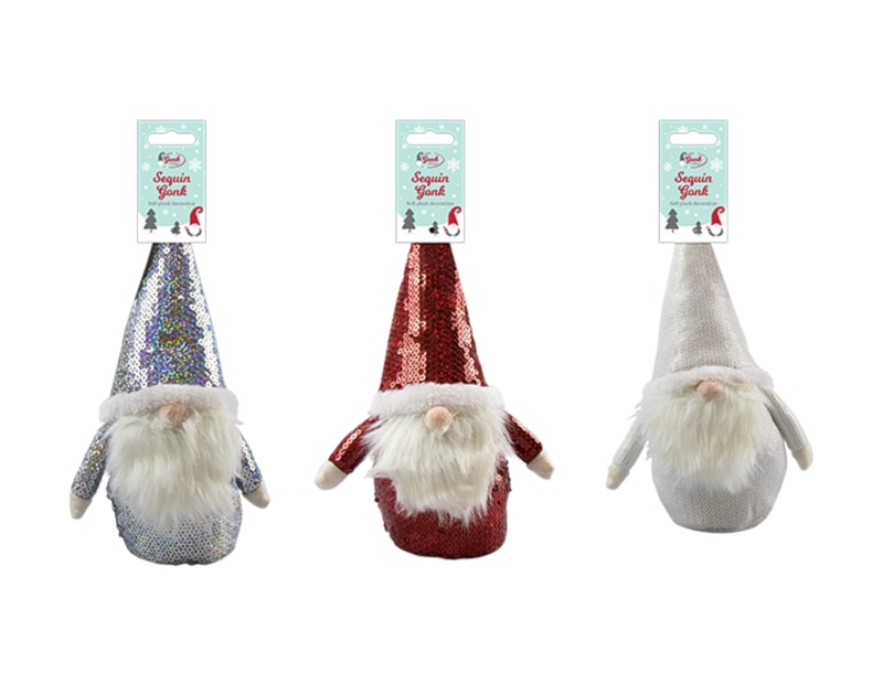 Wholesale Sequin Gonk Plush 25cm Wholesale Sequin Gonk Plush 25cm