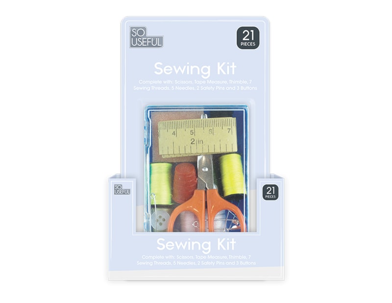 Wholesale Sewing Kit 21 Piece CDU Wholesale Sewing Kit 21 Piece CDU