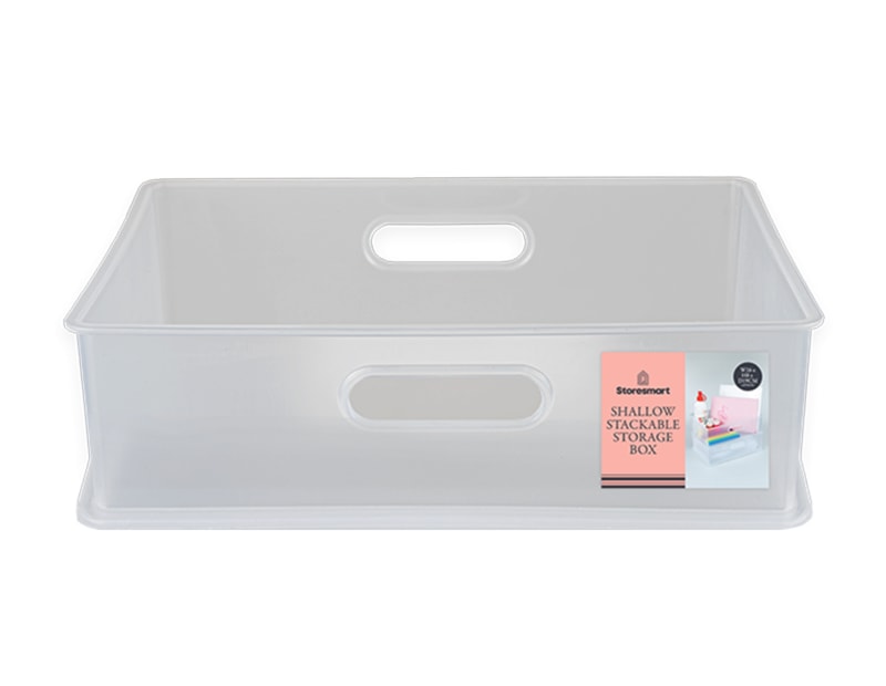 Wholesale Shallow Stackable Storage Box Wholesale Shallow Stackable Storage Box