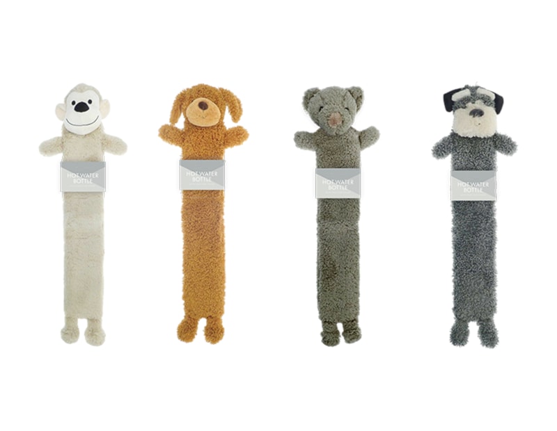 Wholesale Sherpa Character Long Hot Water Bottle 1.5L Wholesale Sherpa Character Long Hot Water Bottle 1.5L