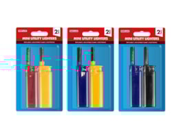 Wholesale Mini Electronic Utility Lighters 2pk Wholesale Mini Electronic Utility Lighters 2pk