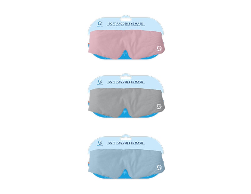 Wholesale Soft Padded Eye Mask Wholesale Soft Padded Eye Mask