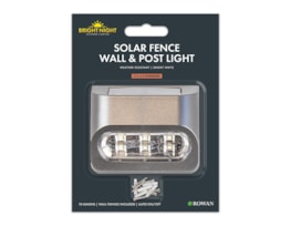 Wholesale Solar Powered Fence Wall and Post Light Wholesale Solar Powered Fence Wall and Post Light