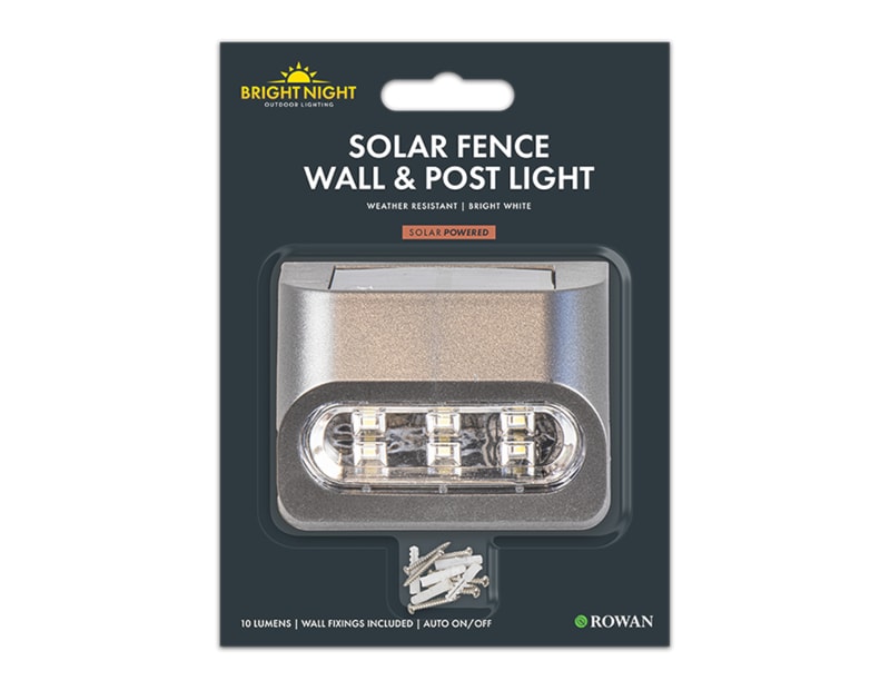 Wholesale Solar Powered Fence Wall and Post Light Wholesale Solar Powered Fence Wall and Post Light