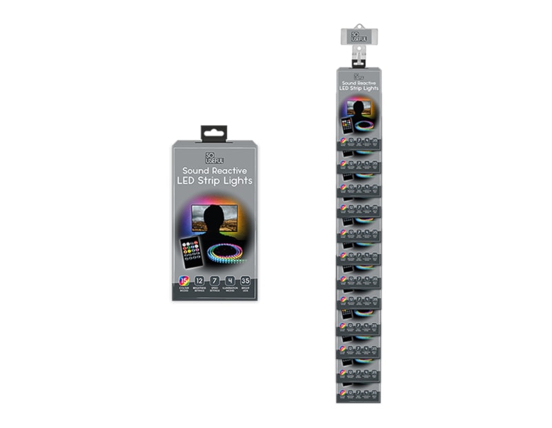 Wholesale Sound Reactive LED Strip Lights 2M With Clip Strip Wholesale Sound Reactive LED Strip Lights 2M With Clip Strip