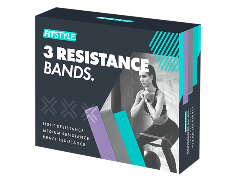 Wholesale Resistance Bands 3pk Wholesale Resistance Bands 3pk
