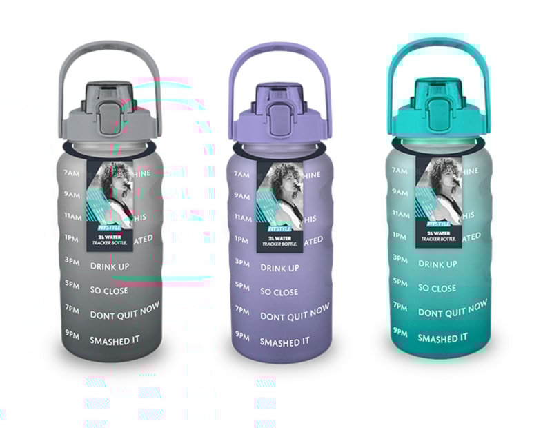 Wholesale Water Tracker Bottle 2L
