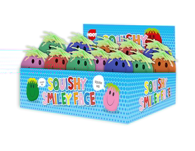 Wholesale Squishy Smiley Face CDU Wholesale Squishy Smiley Face CDU