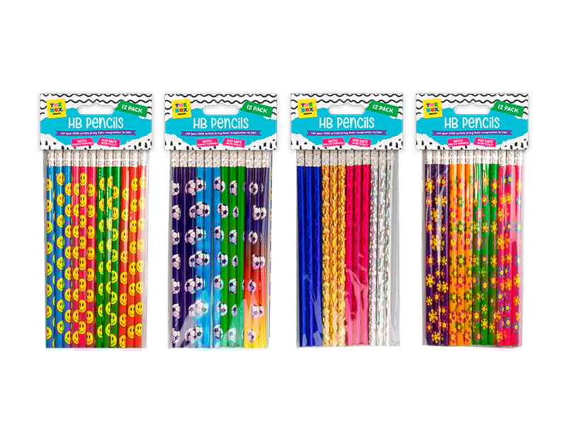 Wholesale HB Pencils - 12 Pack Wholesale HB Pencils - 12 Pack