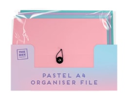 Wholesale Pastel A4 Organiser File CDU