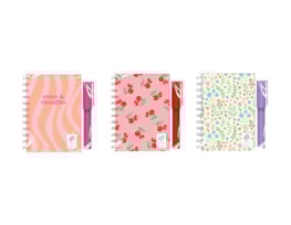 Wholesale A5 Wiro Notebook & Pen Set - Adult Wholesale A5 Wiro Notebook & Pen Set - Adult