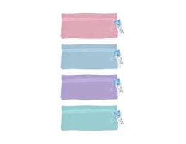 Wholesale Pastel Flat Pencil Case