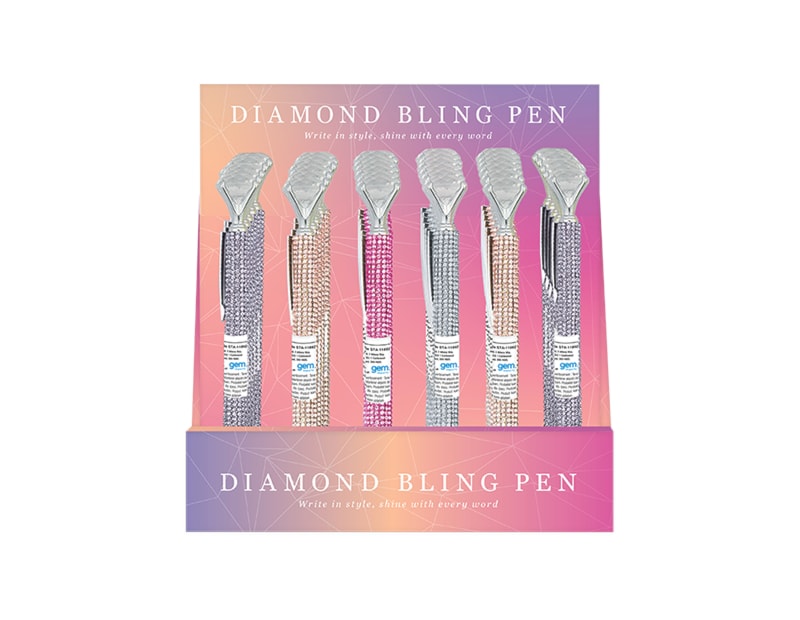 Wholesale Bling With Diamond Ballpoint Pen CDU Wholesale Bling With Diamond Ballpoint Pen CDU