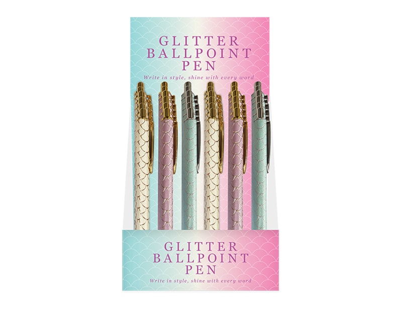 Wholesale Glitter Ballpoint Pen CDU Wholesale Glitter Ballpoint Pen CDU