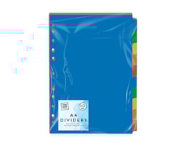Wholesale Assorted Multicoloured Dividers 10PK Wholesale Assorted Multicoloured Dividers 10PK