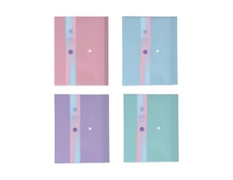 Wholesale Pastel Document Wallets 4pk Wholesale Pastel Document Wallets 4pk