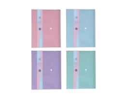 Wholesale Pastel Document Wallets 4pk Wholesale Pastel Document Wallets 4pk