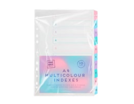 Wholesale A4 Multicoloured Indexes