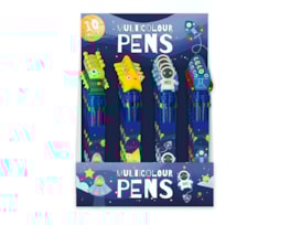 Wholesale Space 10 colour Pen CDU