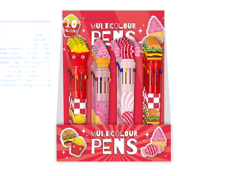 Wholesale Food 10 Colour Pen CDU Wholesale Food 10 Colour Pen CDU