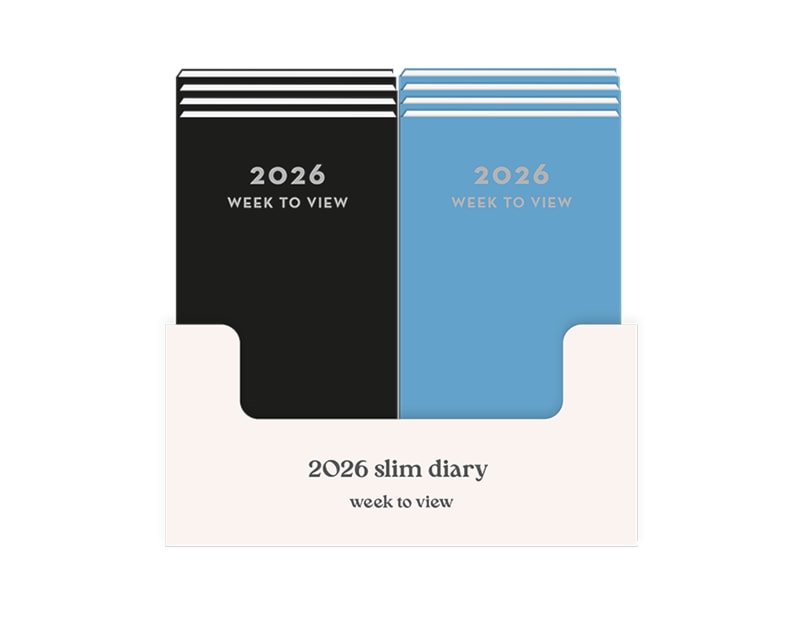 Wholesale 2026 Slim Week To View Diary CDU Wholesale 2026 Slim Week To View Diary CDU