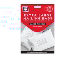 Wholesale Extra Large Mail Bags 640 x 880mm - 2pk Wholesale Extra Large Mail Bags 640 x 880mm - 2pk
