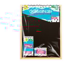 Wholesale Chalk Board Set 23 X 30cm Wholesale Chalk Board Set 23 X 30cm