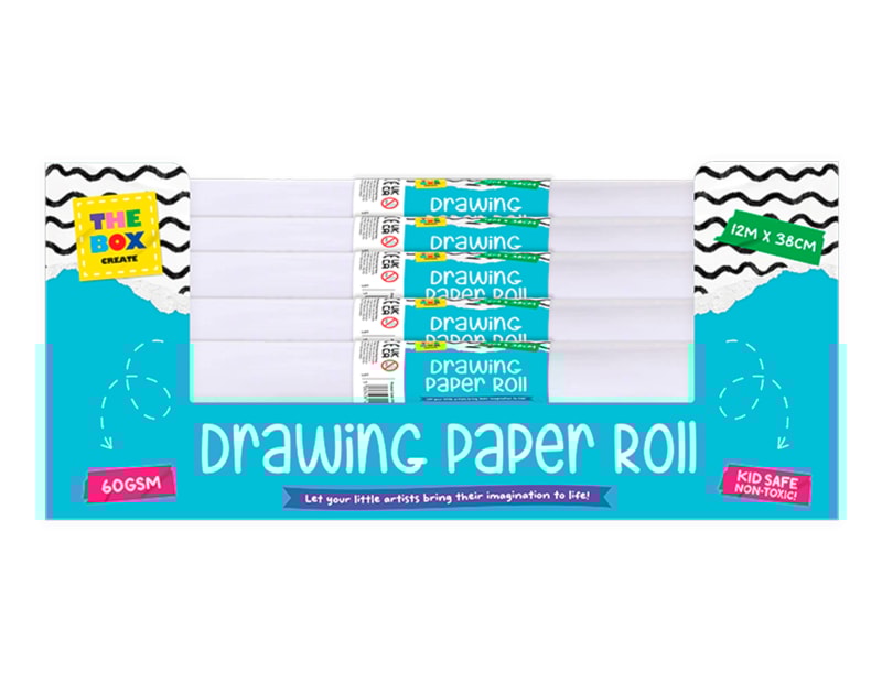 Wholesale Drawing Roll 12m X 38cm CDU Wholesale Drawing Roll 12m X 38cm CDU