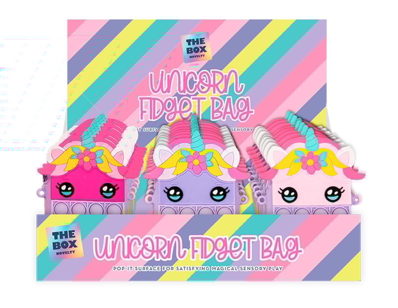 Wholesale Unicorn Fidget Bag CDU Wholesale Unicorn Fidget Bag CDU